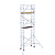 Alumexx Rolsteiger Alumexx Extra 75x190 7,2m werkhoogte tegen de gevel