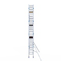 Alumexx Rolsteiger Alumexx Extra 75x190 9,2m werkhoogte tegen de gevel