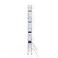 Alumexx Rolsteiger Alumexx Extra 75x190 10,2m werkhoogte tegen de gevel