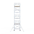 Alumexx Rolsteiger Alumexx Extra 75x190 10,2m werkhoogte tegen de gevel