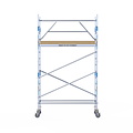 Alumexx Rolsteiger Alumexx Extra 75x250 5,2m werkhoogte tegen de gevel