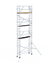 Rolsteiger Alumexx Extra 75x250 9,2m werkhoogte tegen de gevel