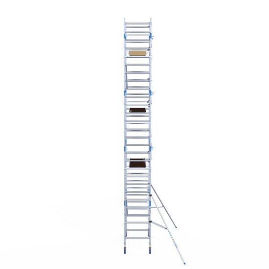 Alumexx Rolsteiger Alumexx Extra 90x190 9,2m werkhoogte tegen de gevel