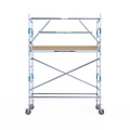 Alumexx Rolsteiger Alumexx Extra 90x250 4,2m werkhoogte tegen de gevel