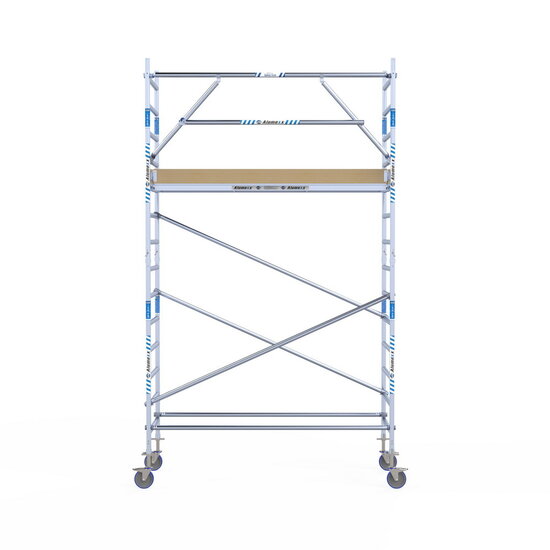 Alumexx Rolsteiger Alumexx Extra 90x250 5,2m werkhoogte tegen de gevel