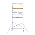 Alumexx Rolsteiger Alumexx Extra 90x250 7,2m werkhoogte tegen de gevel