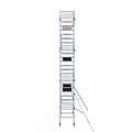 Alumexx Rolsteiger Alumexx Extra 90x250 8,2m werkhoogte tegen de gevel