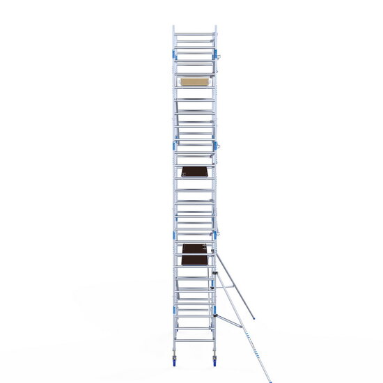 Alumexx Rolsteiger Alumexx Extra 90x250 8,2m werkhoogte tegen de gevel