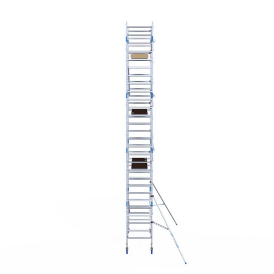 Alumexx Rolsteiger Alumexx Extra 90x250 9,2m werkhoogte tegen de gevel