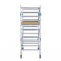 Alumexx Rolsteiger Alumexx Extra 135x190 4,2m werkhoogte tegen de gevel