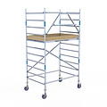 Alumexx Rolsteiger Alumexx Extra 135x190 4,2m werkhoogte tegen de gevel