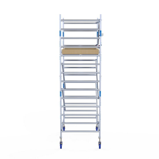 Alumexx Rolsteiger Alumexx Extra 135x190 5,2m werkhoogte tegen de gevel