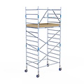 Alumexx Rolsteiger Alumexx Extra 135x190 5,2m werkhoogte tegen de gevel