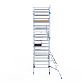 Alumexx Rolsteiger Alumexx Extra 135x190 6,2m werkhoogte tegen de gevel