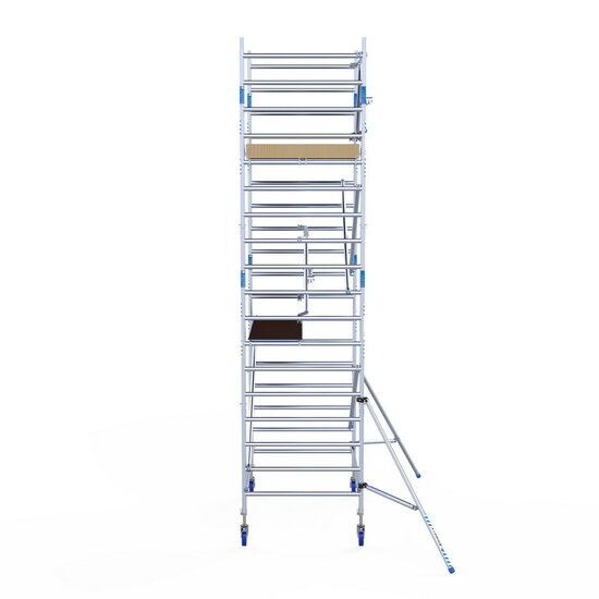 Alumexx Rolsteiger Alumexx Extra 135x190 6,2m werkhoogte tegen de gevel
