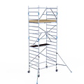 Alumexx Rolsteiger Alumexx Extra 135x190 6,2m werkhoogte tegen de gevel