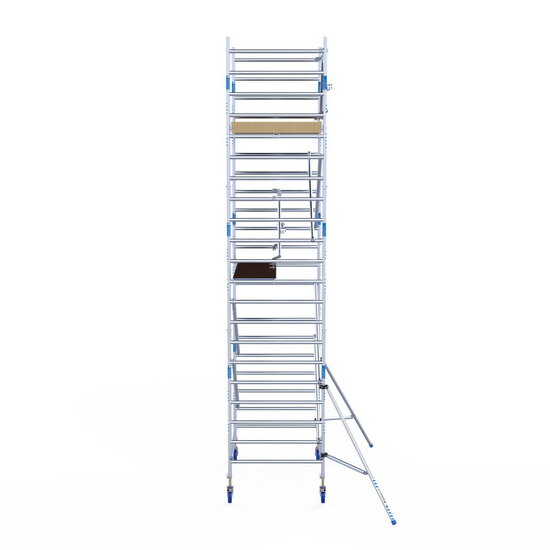 Alumexx Rolsteiger Alumexx Extra 135x190 7,2m werkhoogte tegen de gevel