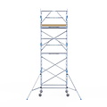Alumexx Rolsteiger Alumexx Extra 135x190 7,2m werkhoogte tegen de gevel
