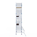 Alumexx Rolsteiger Alumexx Extra 135x190 8,2m werkhoogte tegen de gevel