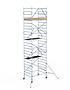Rolsteiger Alumexx Extra 135x190 8,2m werkhoogte tegen de gevel