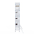 Alumexx Rolsteiger Alumexx Extra 135x190 10,2m werkhoogte tegen de gevel