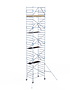 Rolsteiger Alumexx Extra 135x190 10,2m werkhoogte tegen de gevel