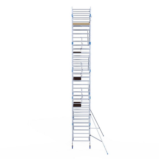 Alumexx Rolsteiger Alumexx Extra 135x190 11,2m werkhoogte tegen de gevel