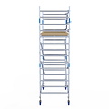 Alumexx Rolsteiger Alumexx Extra 135x250 5,2m werkhoogte tegen de gevel