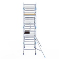 Alumexx Rolsteiger Alumexx Extra 135x250 6,2m werkhoogte tegen de gevel