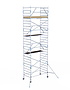 Rolsteiger Alumexx Extra 135x250 9,2m werkhoogte tegen de gevel