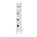 Alumexx Rolsteiger Alumexx Extra 135x250 10,2m werkhoogte tegen de gevel