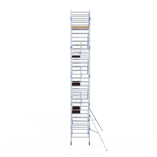 Alumexx Rolsteiger Alumexx Extra 135x250 10,2m werkhoogte tegen de gevel