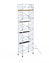 Rolsteiger Alumexx Extra 135x250 10,2m werkhoogte tegen de gevel