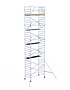 Rolsteiger Alumexx Extra 135x250 11,2m werkhoogte tegen de gevel