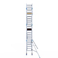 Alumexx Rolsteiger Alumexx Light 75x190 7,2m werkhoogte tegen de gevel
