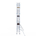 Alumexx Rolsteiger Alumexx Light 75x190 8,2m werkhoogte tegen de gevel