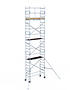 Rolsteiger Alumexx Light 75x190 8,2m werkhoogte tegen de gevel