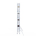 Alumexx Rolsteiger Alumexx Light 75x190 10,2m werkhoogte tegen de gevel