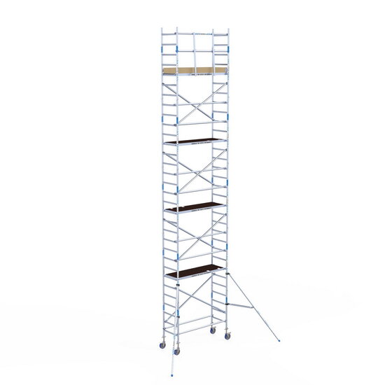 Alumexx Rolsteiger Alumexx Light 75x190 10,2m werkhoogte tegen de gevel