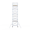 Alumexx Rolsteiger Alumexx Light 75x190 10,2m werkhoogte tegen de gevel