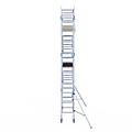 Alumexx Rolsteiger Alumexx Light 75x250 7,2m werkhoogte tegen de gevel