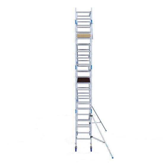 Alumexx Rolsteiger Alumexx Light 75x250 7,2m werkhoogte tegen de gevel