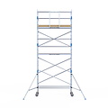 Alumexx Rolsteiger Alumexx Light 75x250 7,2m werkhoogte tegen de gevel