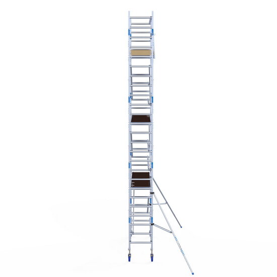 Alumexx Rolsteiger Alumexx Light 75x250 8,2m werkhoogte tegen de gevel