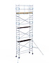 Rolsteiger Alumexx Light 75x250 8,2m werkhoogte tegen de gevel