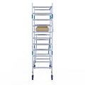 Alumexx Rolsteiger Alumexx Light 90x190 4,2m werkhoogte tegen de gevel