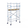 Alumexx Rolsteiger Alumexx Light 90x190 4,2m werkhoogte tegen de gevel