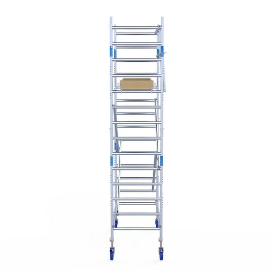 Alumexx Rolsteiger Alumexx Light 90x190 5,2m werkhoogte tegen de gevel