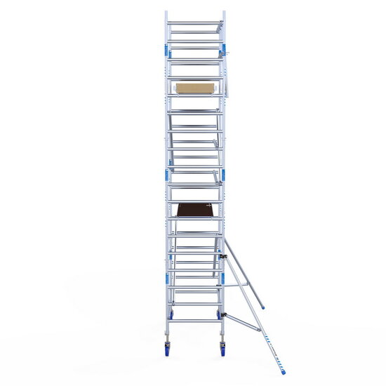 Alumexx Rolsteiger Alumexx Light 90x190 6,2m werkhoogte tegen de gevel