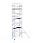Rolsteiger Alumexx Light 90x190 8,2m werkhoogte tegen de gevel